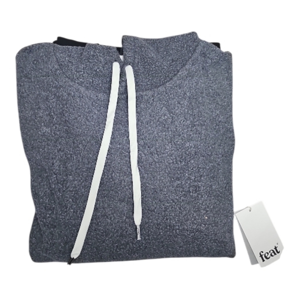 Feat BlanketBlend Size  XXL,Hoodie Color‎ Hazy Black Unisex Sweatshirt NWT